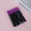 Cepillo Desechable para Pestañas, Cepillo Espiral para Extensiones de Pestañas, Cepillo para Cejas, Herramienta de Belleza Portátil, Peine para Pestañas, Cepillo Pequeño de Colores