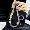 Lanyard para Teléfono Estilo Ins de Influencer de Tiktok de Alto Valor, Cadena para Teléfono con Lazo, Cadena de Cuentas Creativa Versátil, Regalo al por Mayor
