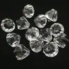 Cuentas de Diamante Acrílicas Transparentes de Fondo Redondo y Medio Agujero Accesorios para Tirador de Puerta de Gabinete Tirador de Cajón Decoración Artesanal