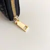 Bolsa de mano corta bordada con corazón, billetera corta, bolso de mano de moda, tarjetero para mujer, monedero de gran capacidad