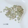 Rhinestones para Unhas Artísticas Dongzhou Crystal Amarelo Claro de Formato Irregular Acessórios DIY Rhinestones Ovais Grossos Quadrados com Parte Traseira Pontiaguda Rhinestones Super Brilhantes para Unhas