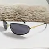 Gafas de Sol Cuadradas Pequeñas Transfronterizas Europeas y Americanas para Hombres y Mujeres, Forma Cóncava Retro de Gama Alta para Fotografía Callejera, Gafas de Sol de Moda Versátiles