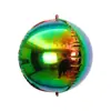 Globo de Película de Aluminio 4D Redondo Estéreo de Aluminio de 10 Pulgadas 12 Pulgadas 22 Pulgadas 32 Pulgadas 50 Pulgadas 60 Pulgadas Transfronterizo Venta al por Mayor