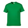 Comércio Exterior Tamanho Europeu Camiseta de Manga Curta Algodão Puro 180g Tamanho Grande Masculino e Feminino Camiseta Transfronteiriça Pod Uma Peça Logo Padrão Personalizado