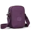 2026 Nova Bolsa Transversal para Celular Bolsa Pequena de Passaporte Multicamadas Bolsa Feminina de Tecido de Nylon Leve Bolsa Portátil Casual Repelente à Água