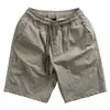 Verano 2023 nuevo Pantalones cortos de seda helada finos de secado rápido para hombre de color liso de cinco puntas sueltos marca de moda pantalones casuales para exteriores