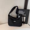 Bolso de Lona para Mujer 2025 Nuevo Versátil Moderno Ligero para Viaje Bolso Cruzado Casual de Gran Capacidad de un Solo Hombro para Axila