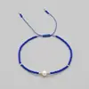 Pulsera de Perlas Nueva de Amazon Transfronteriza, Moderna, Personalizada, Sencilla, Ligera y Lujosa, Joyería de Mano a Juego para Mujer, Estilo Hermoso y Casual
