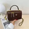 Bolso pequeño cuadrado cruzado de un solo hombro con patrón de diamantes 2026 transfronterizo, bolso tipo caja popular estilo coreano, monedero elegante de alta gama