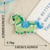 Novo Envelope Vermelho de Ano Novo Patch de Bordado Mini Pônei Autoadesivo Capa de Celular Patch de Decoração DIY Aplique
