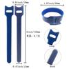 Cintas de Velcro Mágicas para Cables Disponibles para Organizar Auriculares, Cables de Alimentación y Cables de Datos, Cintas de Velcro Mágicas Autoadhesivas