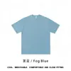 Camiseta Básica de Manga Corta de Color Sólido Holgada Antibacteriana Refrescante Sorona para Hombre y Mujer, Camiseta Promocional Personalizada de Manga Corta