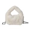 Bolso de felpa de otoño e invierno para mujer 2022 nuevo diseño de nicho bolso de mano bolso de felpa de alta calidad bolso pequeño portátil