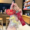 Colgante de Pony Dorado, Hazte Rico Inmediatamente, Colgante Llavero de Caballo, Colgante Puro de Oro para Teléfono Móvil, Pequeño Regalo de Negocios