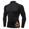 Fanyi fábrica de origen otoño e invierno mallas deportivas forradas de polar ropa de fitness para hombre alta elasticidad cálido secado rápido traje de ropa