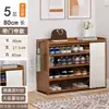 Sapateira para entrada de casa, armazenamento que economiza espaço, armário de sapatos econômico com prateleiras em camadas, sapateira simples