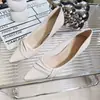 Zapatos de Tacón de Punta Elegantes y de Moda, Tacones Altos, Zapatos Versátiles para el Trabajo, Zapatos Planos Cómodos y Ligeros, Modelo Nuevo de Alta Venta 2025