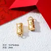 Estilo Chino Petardo de Goteo de Aceite Danza del León Carácter de Fortuna Cuentas Espaciadoras Colgante Accesorios Piezas para Joyería DIY Cadena de Teléfono Llavero Encanto