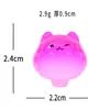Paisaje en Miniatura Creativo Animales que Brillan en la Oscuridad Malvavisco Figuras Lindas Decoraciones DIY Accesorios de Bolsita Sorpresa Mini Adornos de Escritorio