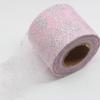 Tela de malla copo de nieve plateado caliente de 6 cm hecha a mano DIY accesorios de joyería accesorios para el cabello horquilla material de lazo