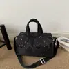 Bolsa de Viagem de Ombro Único Transversal Grande Capacidade Simples Versátil Lantejoula Estrela Moda Verão 2026