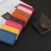 Portatarjetas de Negocio de PU Metal Cuero Magnético Moda de Negocios Portatarjetas de Negocio Se Puede Vender al por Mayor Logo Portatarjetas de Negocio de PU
