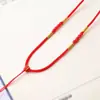 Cordón Sencillo 2mm Jade Dorado Jade de Cera Colgante Colgante Cuerda de Paja Ajustable para Hombres y Mujeres