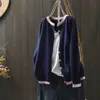 Tejidos de Punto de Manga Larga para Mujer 2026 Primavera Nuevo Estilo Delgado Holgado Casual Temperamento Versátil Ropa Exterior de Moda Versátil