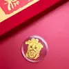 Oro Puro 999 Año del Caballo Modelo Nuevo Pegatina para Teléfono Móvil Ten Dinero Inmediatamente con Adhesivo Contiene 2mg de Oro Regalo de Año Nuevo Directo de Fábrica