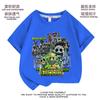 ZOONOMALY deformidade roupas de zoológico infantil nova manga curta masculina infantil roupa camiseta algodão puro estudantes moderno roupas de verão