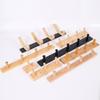 Cabide Criativo de Madeira Maciça para Uso Doméstico Atrás da Porta, Suporta Personalização com Desenhos e Amostras, Grande Quantidade de Fábrica e Excelente Preço para Uso Comercial