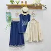 Camisa de Cuello Alto Bordada de Encaje Estilo Japonés Fresca Juvenil Otoño 2025 para Mujer Top Artístico al por Mayor