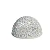Escondite para peces pequeños casa de concha negra refugio de concha negra cristal de plástico cerámica panal cría de peces camarones decoración de acuario diseño hueco