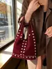 Bolso Tote Minimalista Esmerilado Transfronterizo Invierno 2026 para Mujer, Bolso Cruzado Versátil Casual para Hombro/Axila