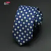 Corbata para Hombre Estilo Coreano Casual Poliéster Seda Estrecha Moda de Negocios Novio Boda Corbata Pequeña de 6 cm