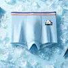 Ropa interior para niños, Malla de seda helada, Nuevo estilo de verano, Delgado Estampado de dibujos animados, Calzoncillos tipo bóxer para niños medianos y grandes, Pantalones cortos de boxeador para estudiantes