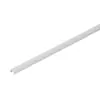 Perfil de Pantalla de Lámpara de PC Plástico Extruido Cubierta de Luz a Prueba de Tres Vías Acrílico Blanco Plástico Impermeable Tira de Pantalla de Lámpara Fabricante Personalizado