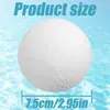 Bola de algodón absorbente de aceite para piscina, esponja de limpieza de nata, bola de fibra de limpieza de filtro flotante, bola multifuncional para jacuzzis