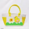 Bolsa de Herramientas de Jardín con Flor Convexa de Colores, Bolsa de Herramientas de Jardín para Niños, Bolsa Cesta de Flores para Niños, Personalización de Bolsa de Jardín de Tela Oxford