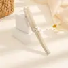 Peine Plegable Simple y Duradero, Portátil y Antiestático, con Dientes Densos y Separados, de Doble Cara, Peine Desechable de Hotel