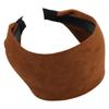 Diadema Ancha Estilo Nazha Antideslizante Alta Gama Para Lavado Facial Tarjeta para el Cabello Grande Color Sólido Combinación Perfecta Diadema Vintage Accesorios para Mujeres