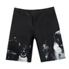 Cueca de Natação Boxer Masculina Alongada Calça de Fonte Termal Profissional Praia Comprimento Médio Cinco Pontos Roupa de Banho Masculina Tamanho Grande