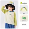 Festival de Mitad de Otoño Luna Llena 1 Pieza 10% de descuentoChamarra con Cierre Infantil Dudu para Niños, Nuevo Estilo de Dibujos Animados de Primavera para Niñas