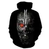 Halloween 2024 Navidad transfronteriza suéter de impresión digital 3D suéter para hombre estampado