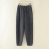 Pantalones de Punto de Cachemira Gruesa de Siete Pines de Doble Hilo Estilo Zanahoria Pantalones Harlan Wei Conjunto Nuevo de Invierno Pantalones de Pierna de Cintura Alta