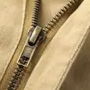 Macacão Novo de Primavera e Outono Masculino Solto Plus Size Reta Casual Calças de Trabalho com Vários Bolsos Marca da Moda Calças de Proteção para Homens