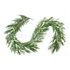 Amazon al por mayor Rattan Artificial de Navidad Más Hoja de Harry Aguja de Norfolk Rattan de Goma Blanda Guirnalda Decoraciones Navideñas