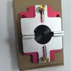 Regla de Posicionamiento de Borde Estrecho Carpintería Creativa Herramienta de Ranurado 2 en 1 Herramienta Auxiliar para Abrir Agujeros Precisos Herramienta Eléctrica de Ranurado