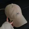 Gorra de Béisbol Estilo Coreano 2026 Bordado de Letras Nuevo Suave Cepillado para Mujer, Moda Primavera y Otoño Simple Versátil Gorra de Pico de Pato