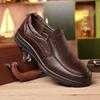 Zapatos de chef de cocina impermeables antideslizantes de piel de vaca de primera capa directamente de fábrica, zapatos casuales de cuero para primavera, zapatos de trabajo resistentes al desgaste para hombre